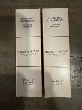 Merle Norman Energizing Concentrate 1 oz each Duo NIB